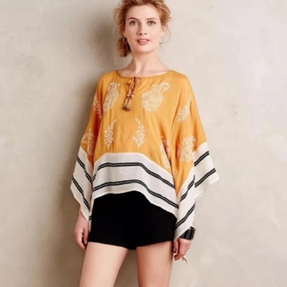 FLOREAT by ANTHROPOLOGIE Sunglow Caftan‎ Poncho - Picture 1 of 8